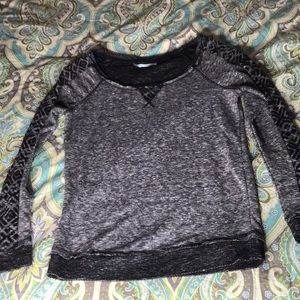 Maurices long sleeve boat neck top